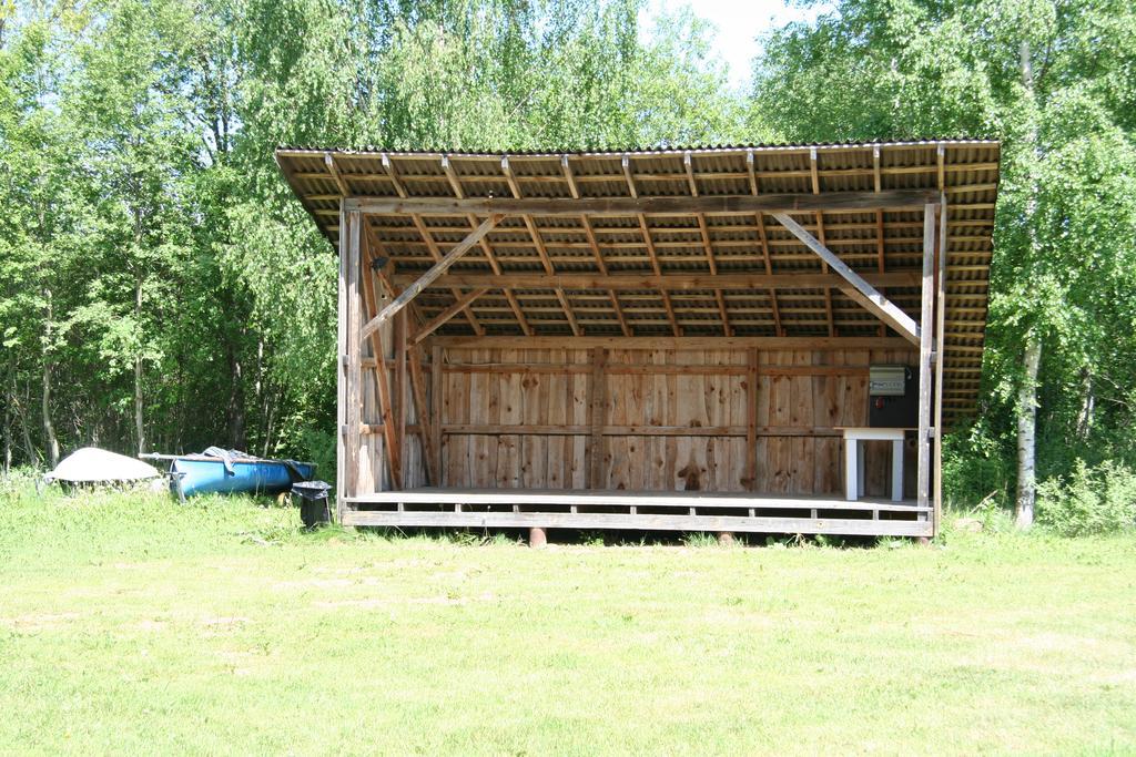 Kempings Sniedzes Ķegums Buitenkant foto
