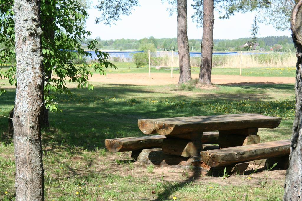 Kempings Sniedzes Ķegums Buitenkant foto